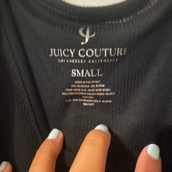 Juicy Couture Black Tee - Picture 3 of 4